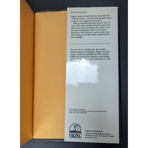 FOUR PAST MIDNIGHT by STEPHEN KING 1st Edition 1990 Hardcover with Dust Jacket - Picture 6 of 9